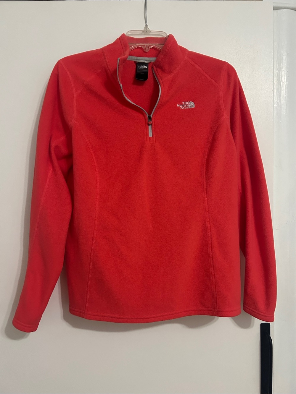 The North Face Bright Crimson Quarter-Zip Fleece